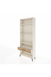 Arges Dolap 4 Raflı Tek Çekmeceli 88x30x221 - S30M036V3A