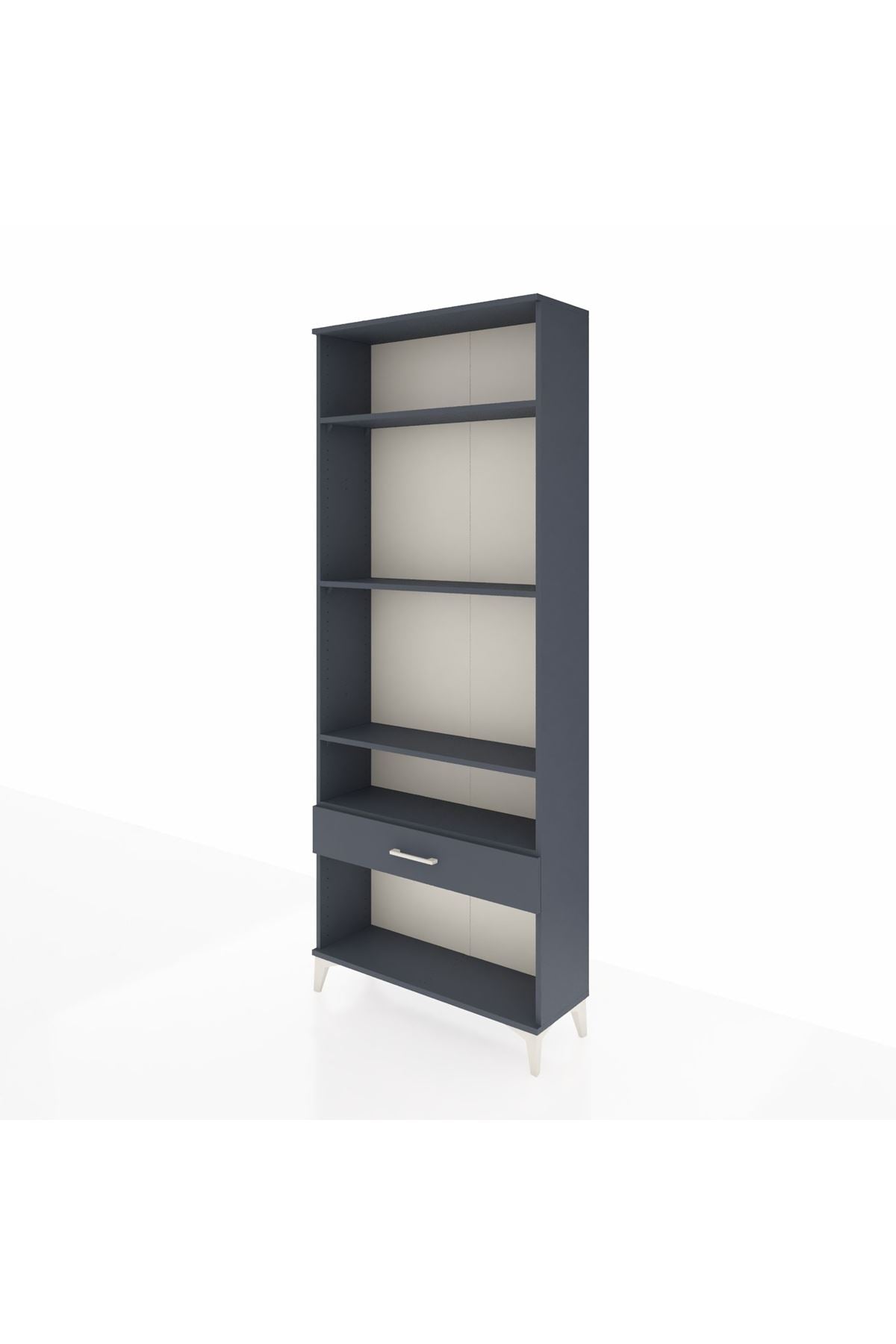 Arges Dolap 4 Raflı Tek Çekmeceli 88x30x221 - S30M036V5A
