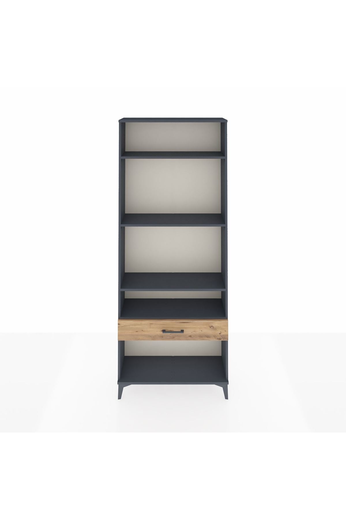 Arges Dolap 4 Raflı Tek Çekmeceli 88x30x221 - S30M036V6A