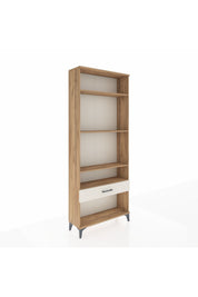 Arges Dolap 4 Raflı Tek Çekmeceli 88x30x221 - S30M036V7A