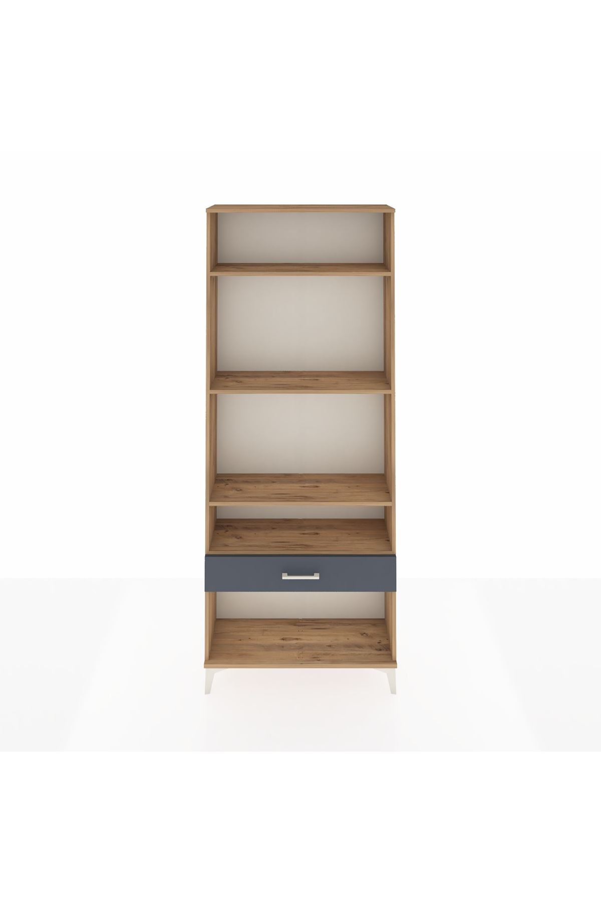 Arges Dolap 4 Raflı Tek Çekmeceli 88x30x221 - S30M036V8A