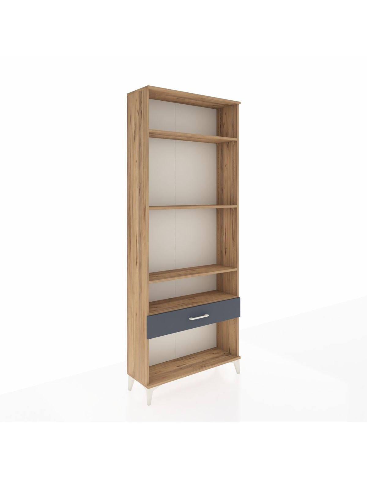 Arges Dolap 4 Raflı Tek Çekmeceli 88x30x221 - S30M036V8A