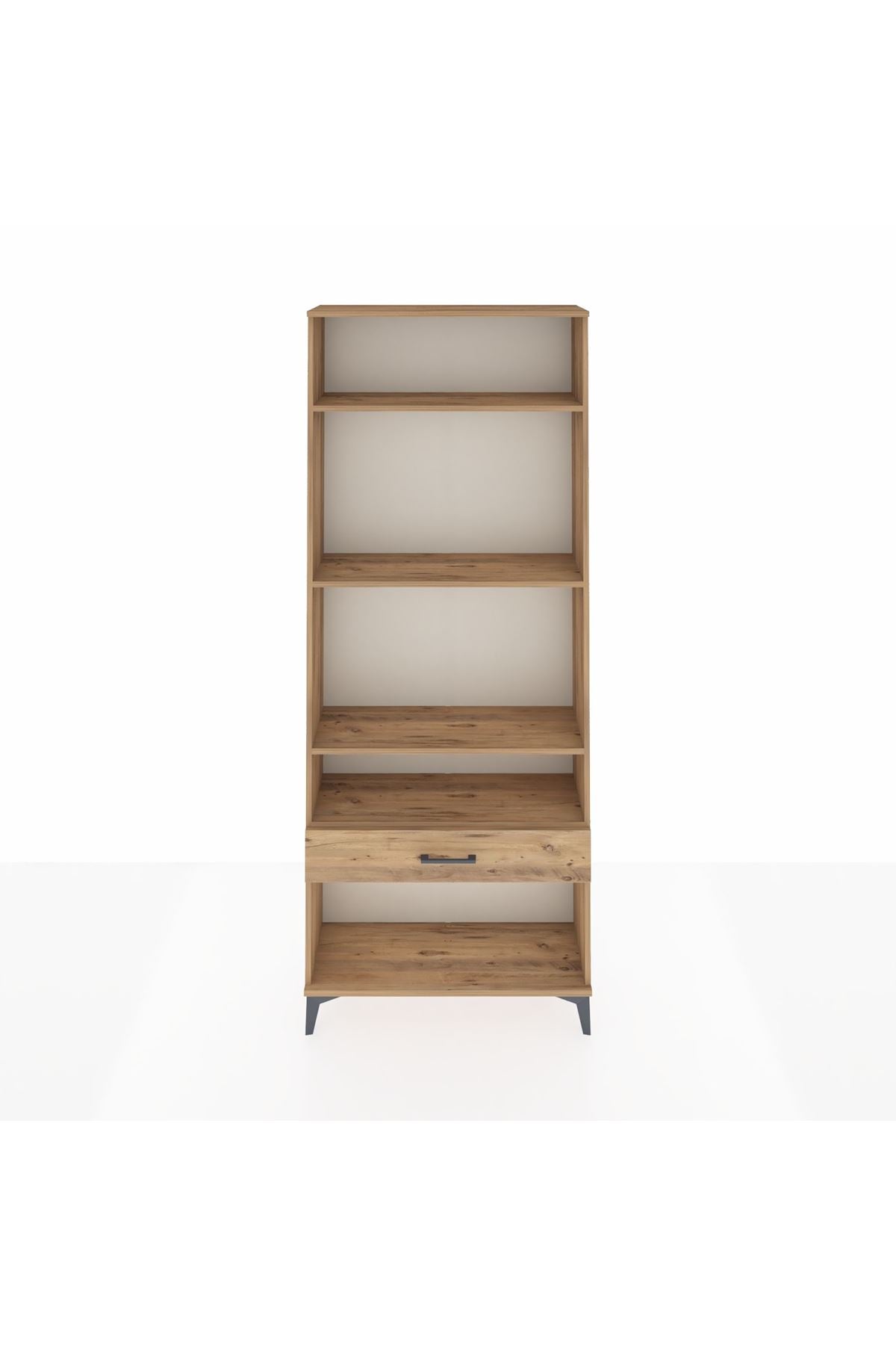 Arges Dolap 4 Raflı Tek Çekmeceli 88x30x221 - S30M036V9A