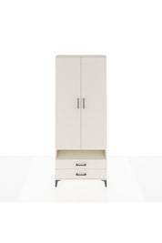 Arges Dolap 3 Raflı 2 Çekmeceli Tek Askılı 88x30x221 - S30M037V1A