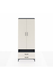 Arges Dolap 3 Raflı 2 Çekmeceli Tek Askılı 88x30x221 - S30M037V4A