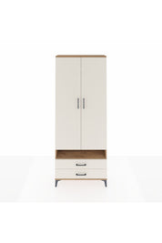 Arges Dolap 3 Raflı 2 Çekmeceli Tek Askılı 88x30x221 - S30M037V7A