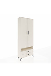 Arges Dolap 5 Raflı 2 Çekmeceli 2 Kapaklı 88x30x221 - S30M038V1A