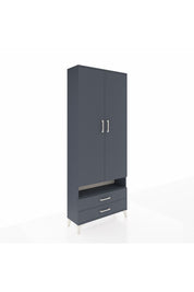 Arges Dolap 5 Raflı 2 Çekmeceli 2 Kapaklı 88x30x221 - S30M038V5A