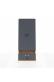 Arges Dolap 5 Raflı 2 Çekmeceli 2 Kapaklı 88x30x221 - S30M038V8A