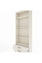 Arges Dolap 4 Raflı 2 Çekmeceli 88x30x221 - S30M039V1A
