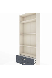 Arges Dolap 4 Raflı 2 Çekmeceli 88x30x221 - S30M039V2A