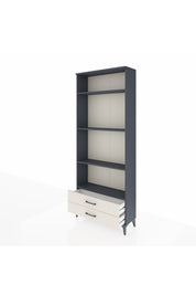 Arges Dolap 4 Raflı 2 Çekmeceli 88x30x221 - S30M039V4A