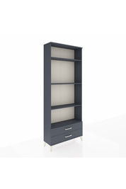 Arges Dolap 4 Raflı 2 Çekmeceli 88x30x221 - S30M039V5A