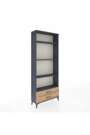 Arges Dolap 4 Raflı 2 Çekmeceli 88x30x221 - S30M039V6A