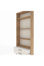 Arges Dolap 4 Raflı 2 Çekmeceli 88x30x221 - S30M039V7A