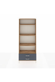 Arges Dolap 4 Raflı 2 Çekmeceli 88x30x221 - S30M039V8A