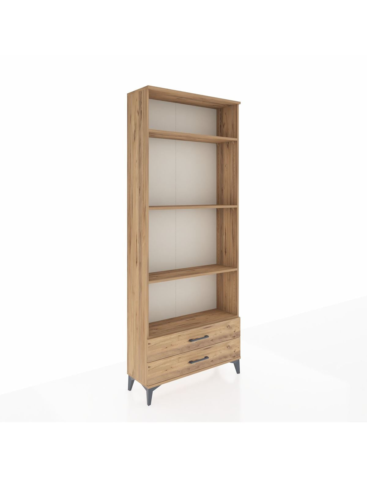 Arges Dolap 4 Raflı 2 Çekmeceli 88x30x221 - S30M039V9A