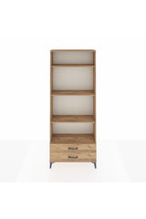 Arges Dolap 4 Raflı 2 Çekmeceli 88x30x221