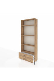 Arges Dolap 4 Raflı 2 Çekmeceli 88x30x221 - S30M039V9A