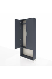 Arges Dolap 2 Raflı 2 Kapaklı Tek Askılı 88x30x221 - S30M040V5A