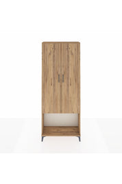 Arges Dolap 2 Raflı 2 Kapaklı Tek Askılı 88x30x221 - S30M040V9A