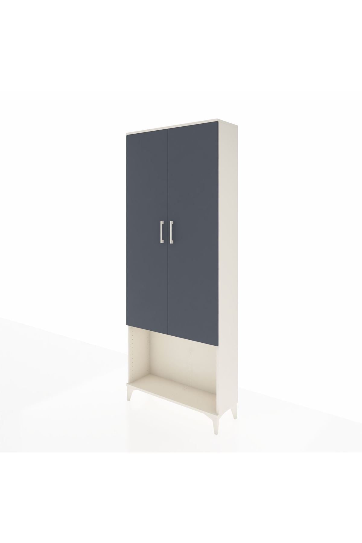 Arges Dolap 4 Raflı 2 Kapaklı 88x30x221 - S30M041V2A