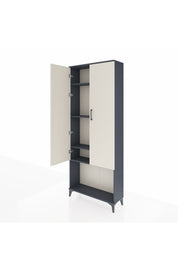Arges Dolap 4 Raflı 2 Kapaklı 88x30x221 - S30M041V4A