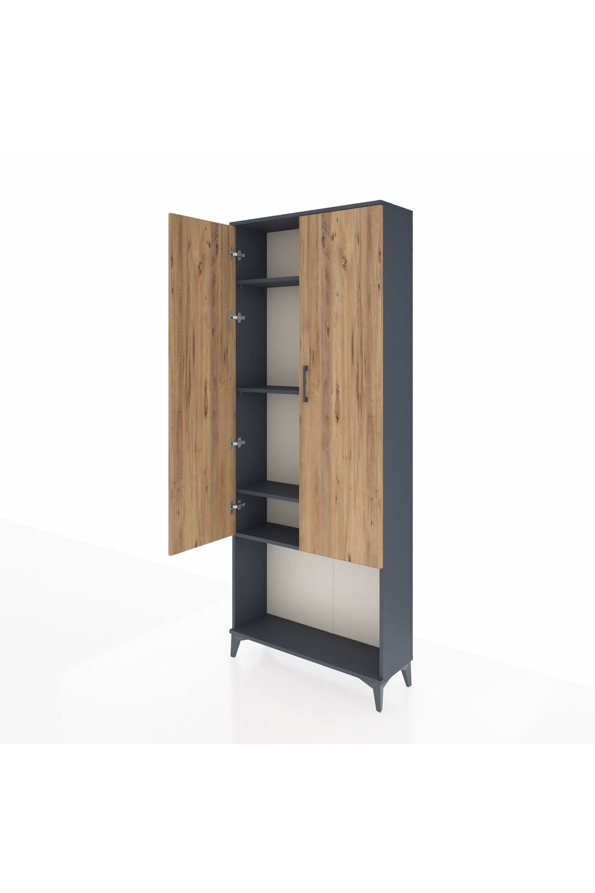 Arges Dolap 4 Raflı 2 Kapaklı 88x30x221 - S30M041V6A