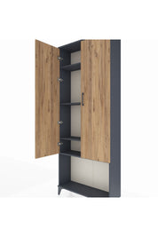 Arges Dolap 4 Raflı 2 Kapaklı 88x30x221 - S30M041V6A