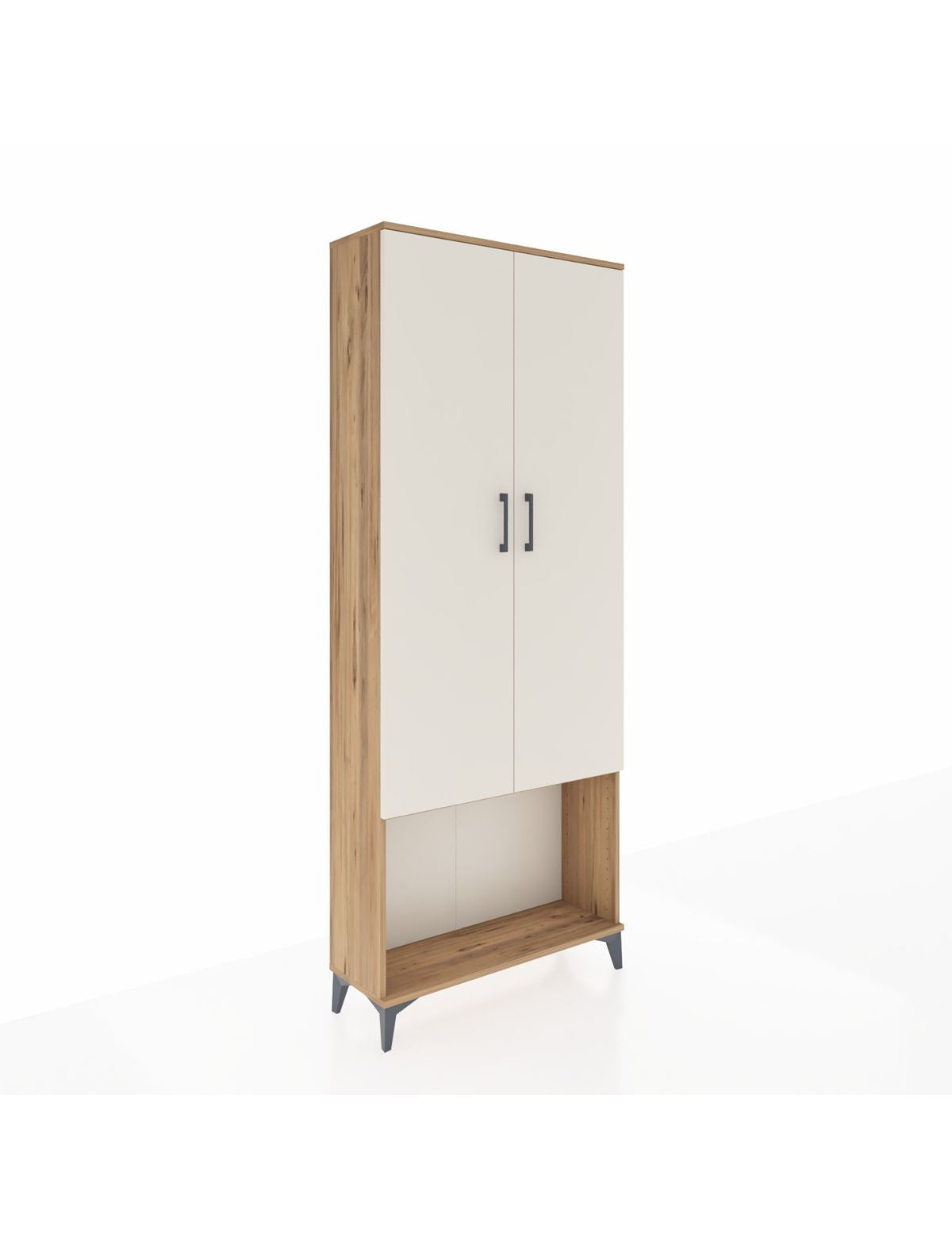 Arges Dolap 4 Raflı 2 Kapaklı 88x30x221 - S30M041V7A