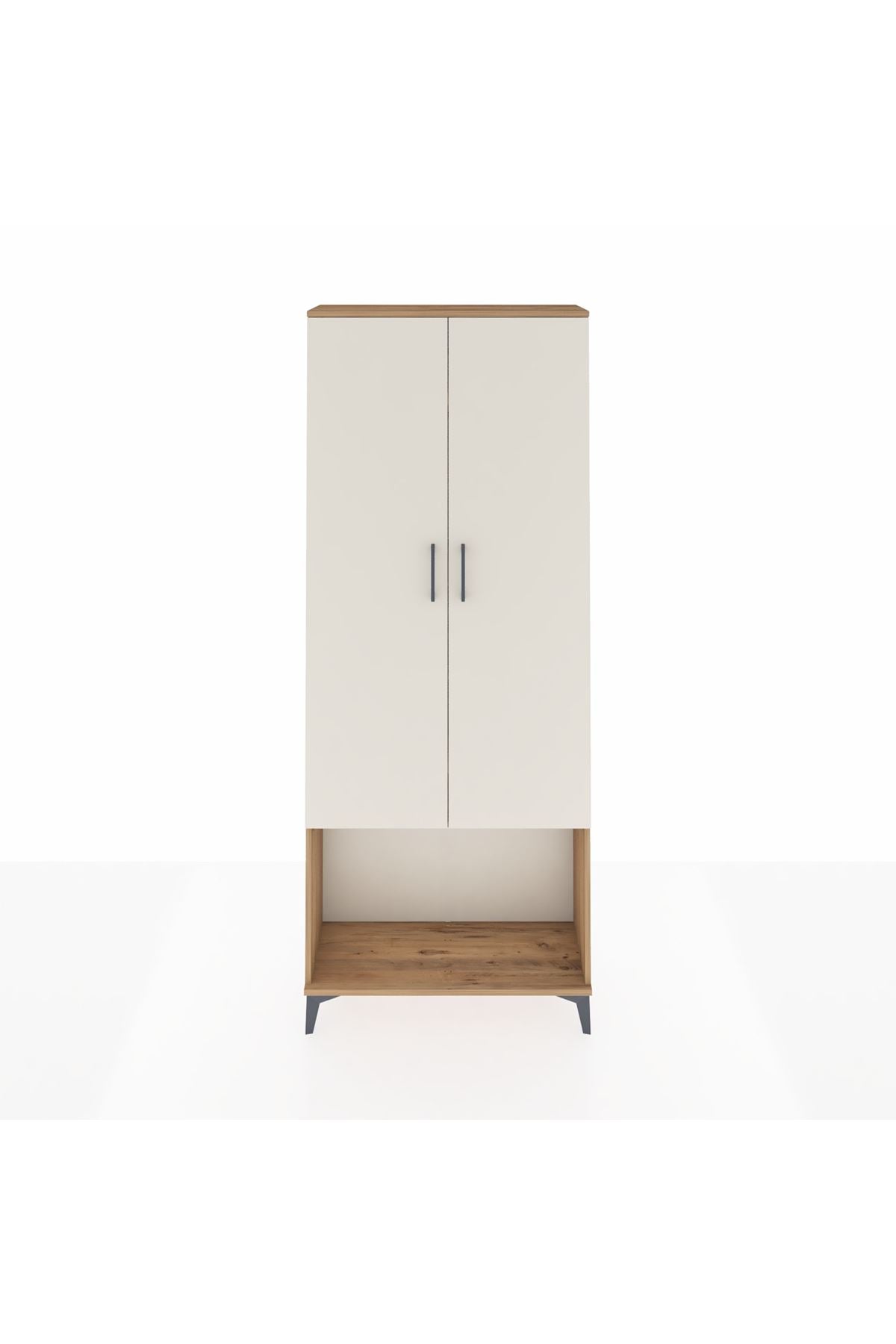 Arges Dolap 4 Raflı 2 Kapaklı 88x30x221 - S30M041V7A