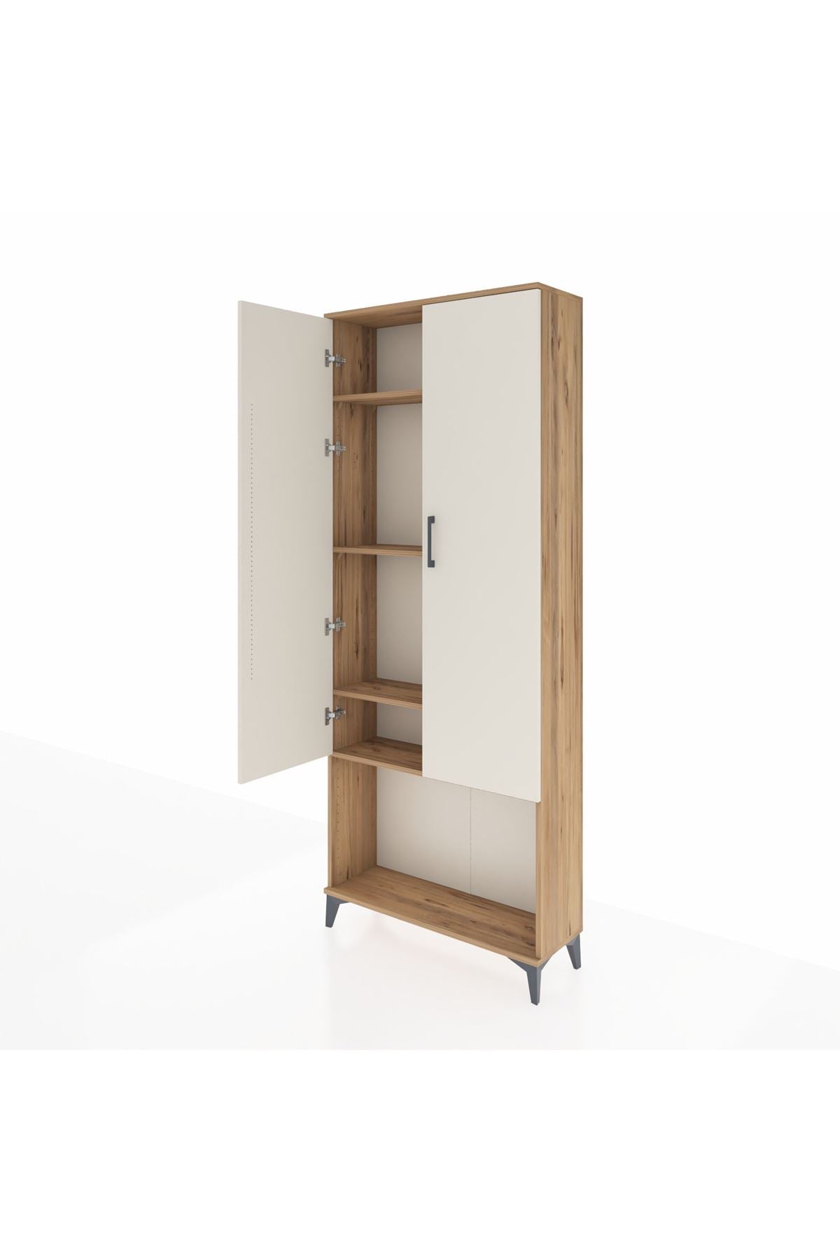 Arges Dolap 4 Raflı 2 Kapaklı 88x30x221 - S30M041V7A