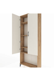 Arges Dolap 4 Raflı 2 Kapaklı 88x30x221 - S30M041V7A