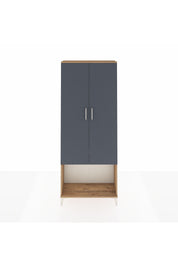Arges Dolap 4 Raflı 2 Kapaklı 88x30x221 - S30M041V8A