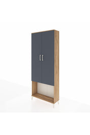 Arges Dolap 4 Raflı 2 Kapaklı 88x30x221 - S30M041V8A
