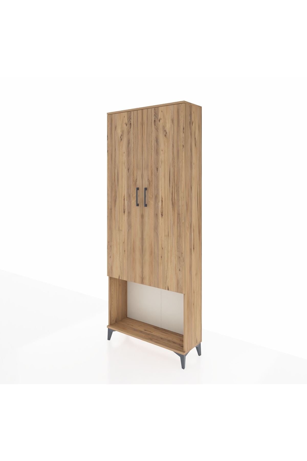 Arges Dolap 4 Raflı 2 Kapaklı 88x30x221 - S30M041V9A
