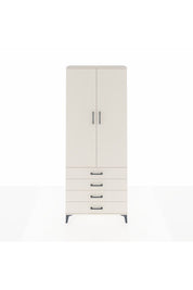 Arges Dolap 2 Raflı 4 Çekmeceli Tek Askılı 88x30x221 - S30M043V1A