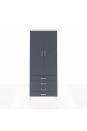 Arges Dolap 2 Raflı 4 Çekmeceli Tek Askılı 88x30x221 - S30M043V2A