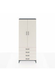 Arges Dolap 2 Raflı 4 Çekmeceli Tek Askılı 88x30x221 - S30M043V4A