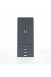 Arges Dolap 3 Raflı 4 Çekmeceli 2 Kapaklı 88x30x221 - S30M044V5A