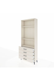 Arges Dolap 3 Raflı 4 Çekmeceli 88x30x221 - S30M045V1A
