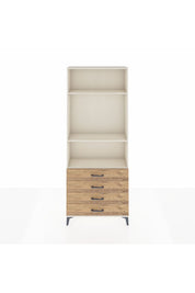 Arges Dolap 3 Raflı 4 Çekmeceli 88x30x221 - S30M045V3A