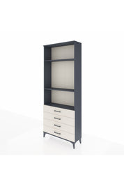 Arges Dolap 3 Raflı 4 Çekmeceli 88x30x221 - S30M045V4A