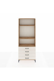 Arges Dolap 3 Raflı 4 Çekmeceli 88x30x221 - S30M045V7A