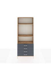 Arges Dolap 3 Raflı 4 Çekmeceli 88x30x221 - S30M045V8A