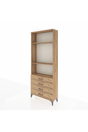 Arges Dolap 3 Raflı 4 Çekmeceli 88x30x221 - S30M045V9A
