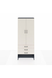 Arges Dolap 2 Raflı 3 Çekmeceli Tek Askılı 88x30x221 - S30M046V4A