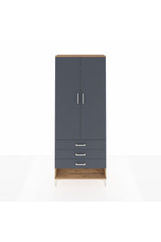 Arges Dolap 2 Raflı 3 Çekmeceli Tek Askılı 88x30x221 - S30M046V8A
