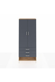Arges Dolap 3 Raflı 3 Çekmeceli 2 Kapaklı 88x30x221 - S30M047V8A