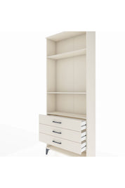 Arges Dolap 3 Raflı 3 Çekmeceli 88x30x221 - S30M048V1A